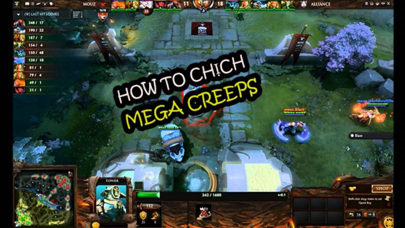 Mega Creeps trong Dota 2