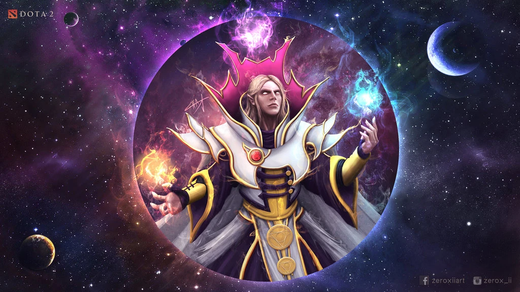 Invoker là một trong những hero phép thuật mạnh nhất trong Dota 2