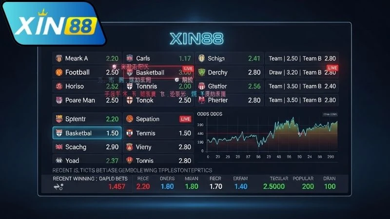 Tỷ lệ kèo nhà cái Xin88 chuẩn xác và hấp dẫn nhất