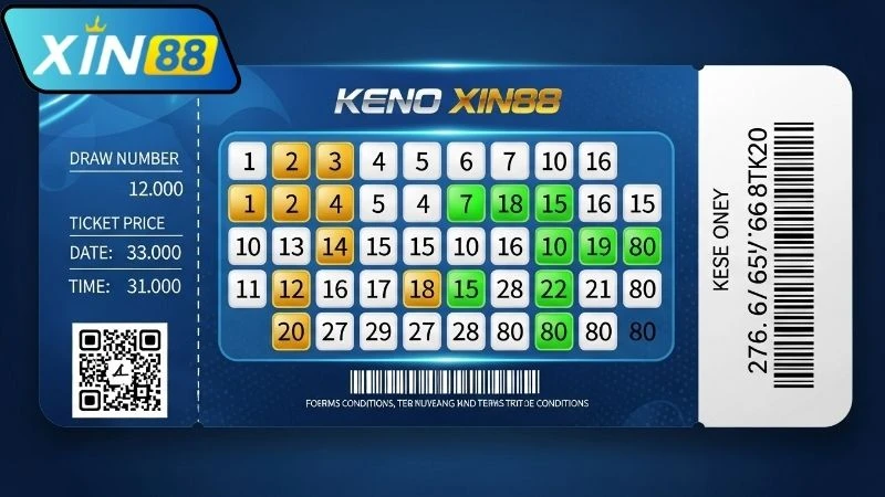 Xổ Số Keno Xin88: Trò Chơi May Mắn Hấp Dẫn Người Chơi